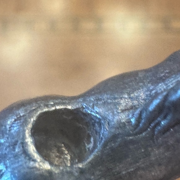 Vintage Silver Horse Metal Birthday Cake Holder - Picture 4 of 5